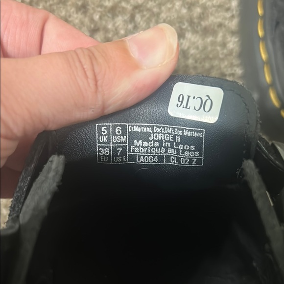 Dr. Martens Black Suede Slingback Jorge Mules with - Picture 3 of 3